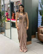 Pure Handwork Ready-to-Wear Saree Style Cord Set