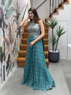 Peacock Blue
