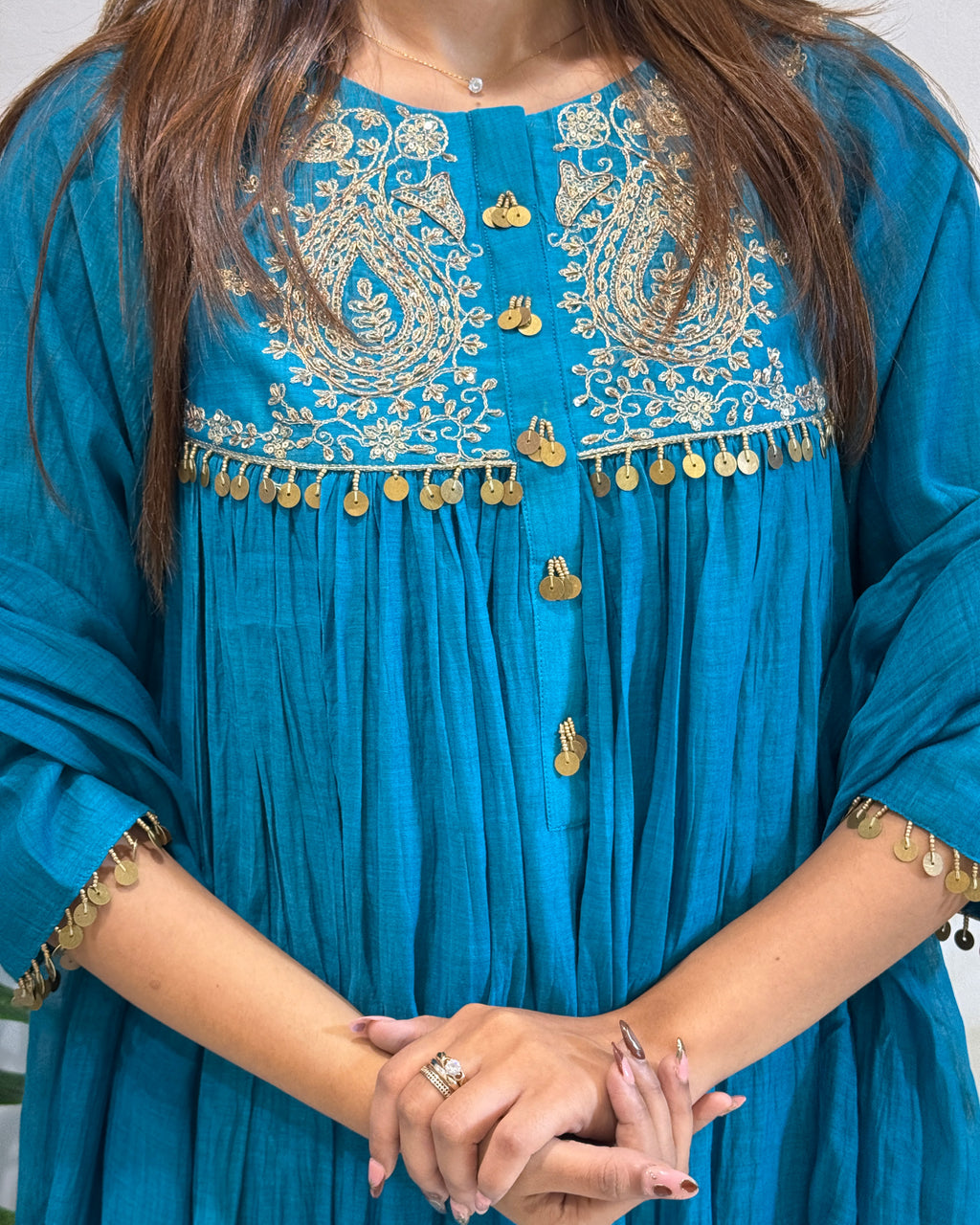 Peacock Blue