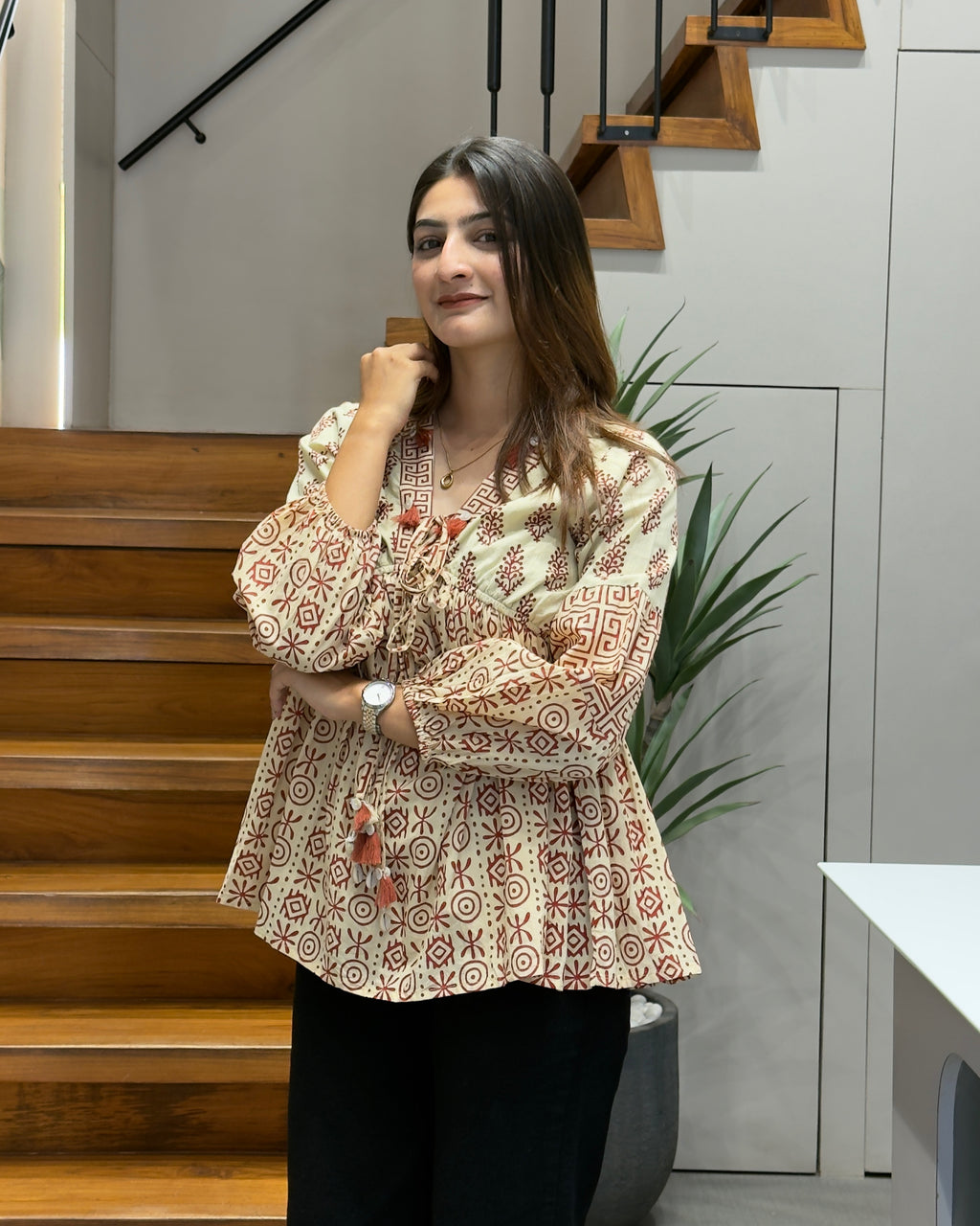 Boho Print Designer Tunic