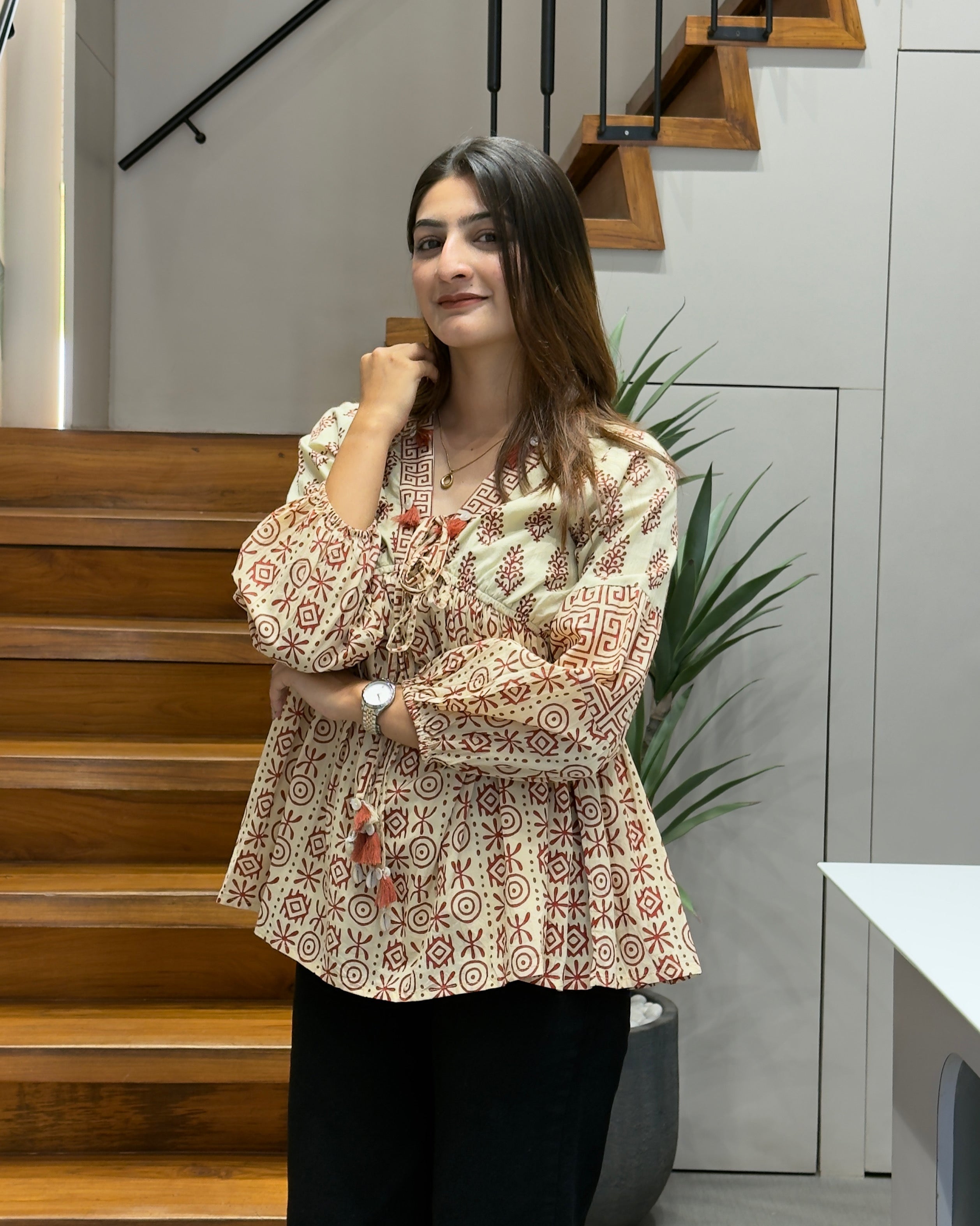 Boho Print Designer Tunic