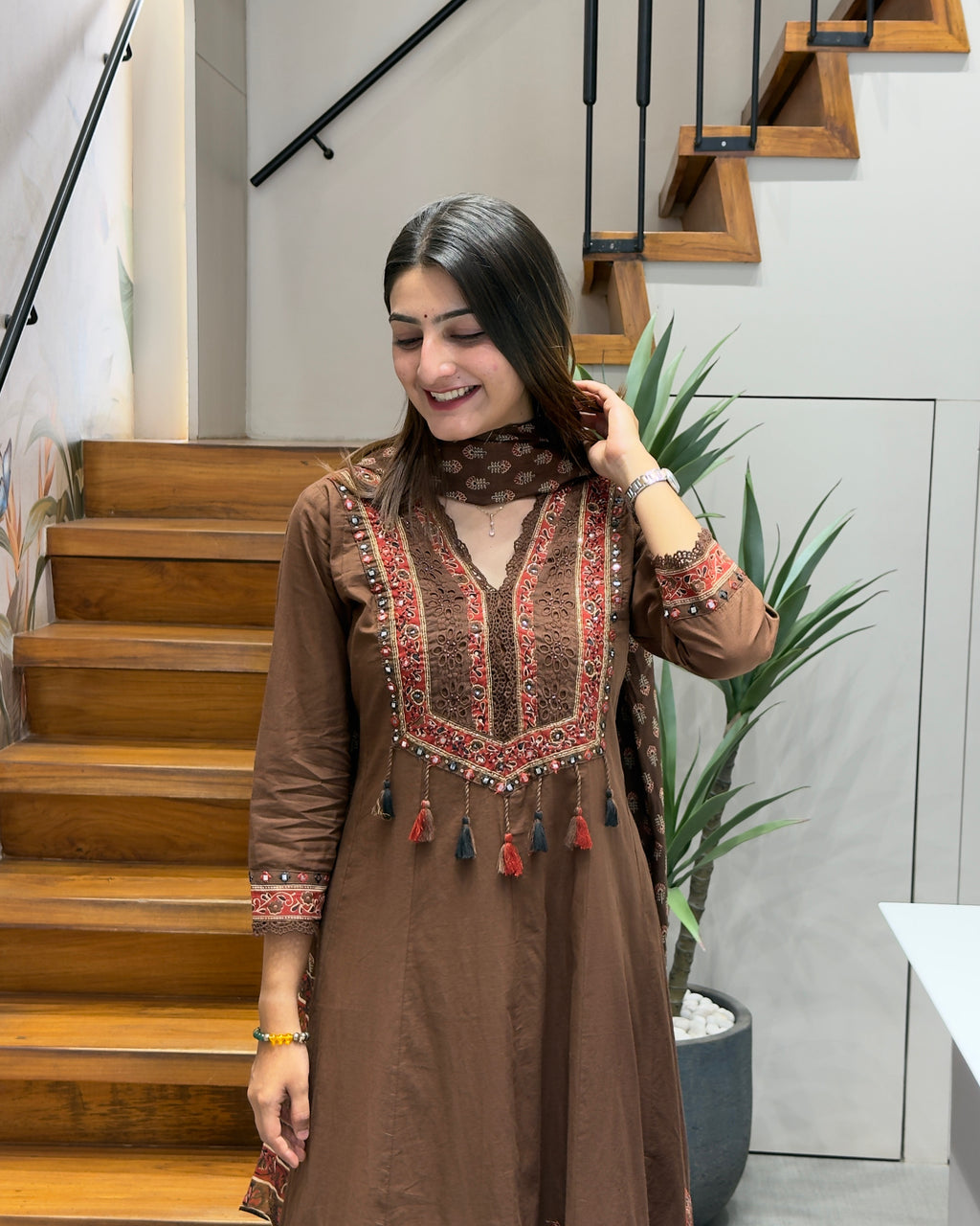 Brown
