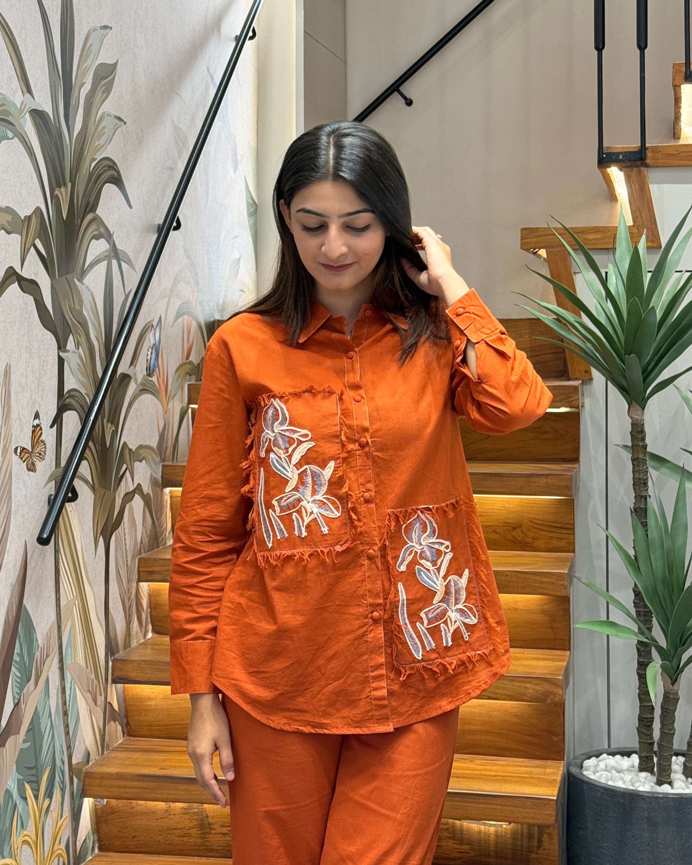 Burnt Sienna Artisan Co-Ord Set
