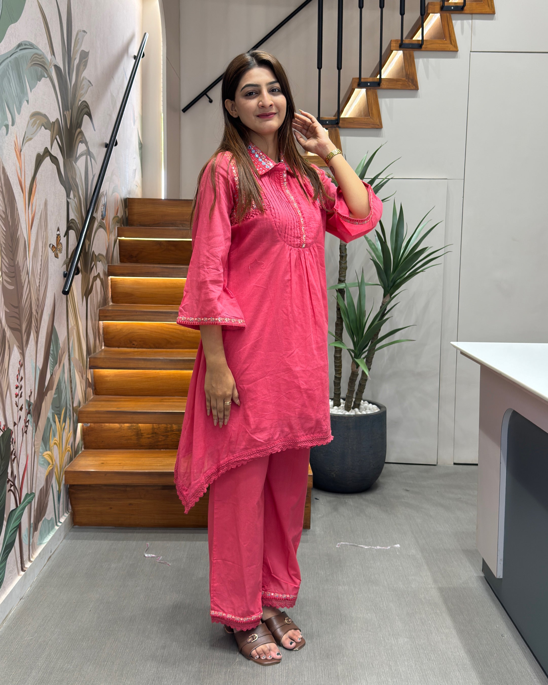 Elegant Handwork Co-ord Set