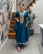Peacock Blue