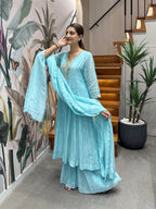 Pastel Aqua Blue