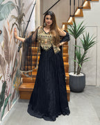 Royal Handworked Chaniya Blouse Set with Dupatta