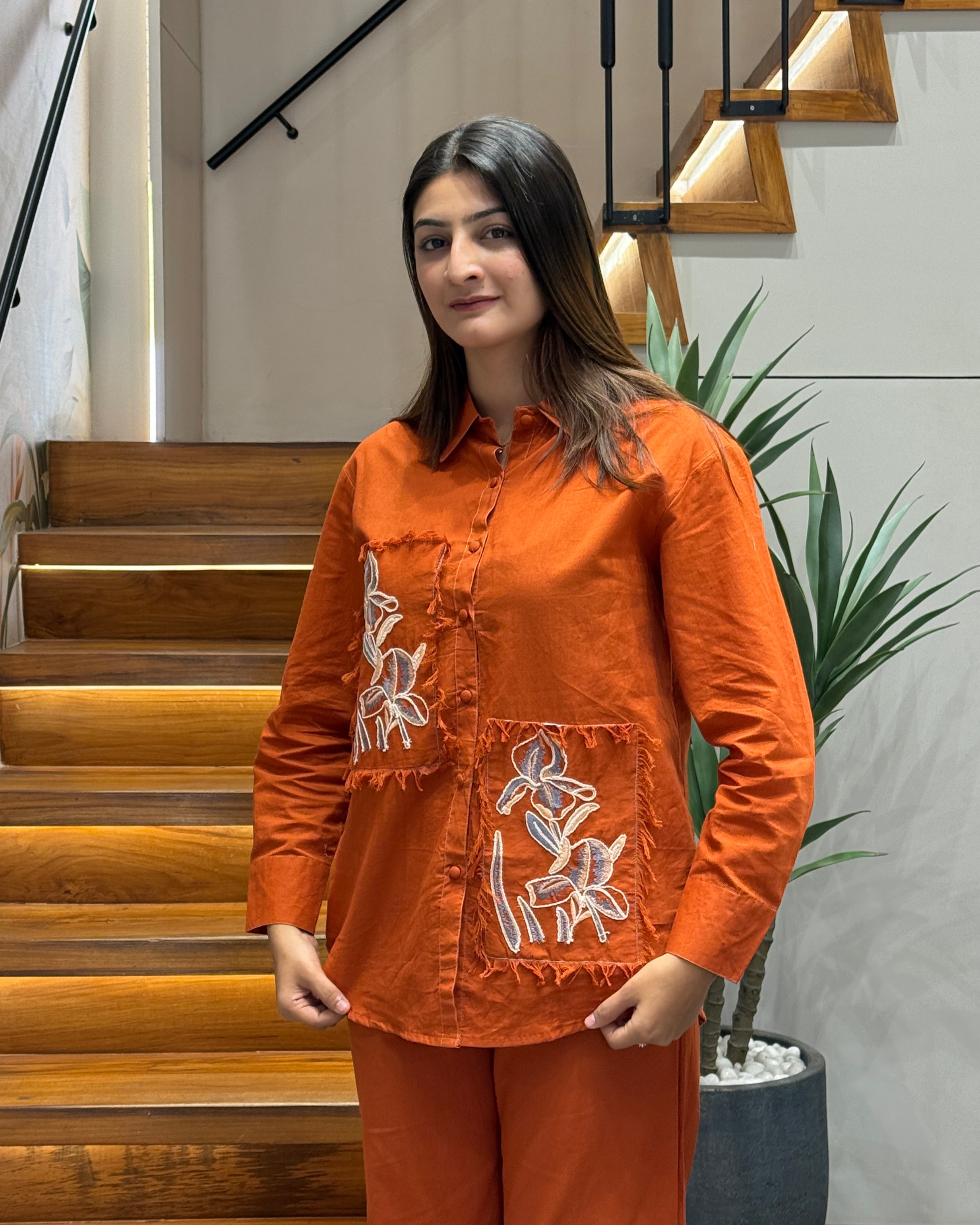 Burnt Sienna Artisan Co-Ord Set