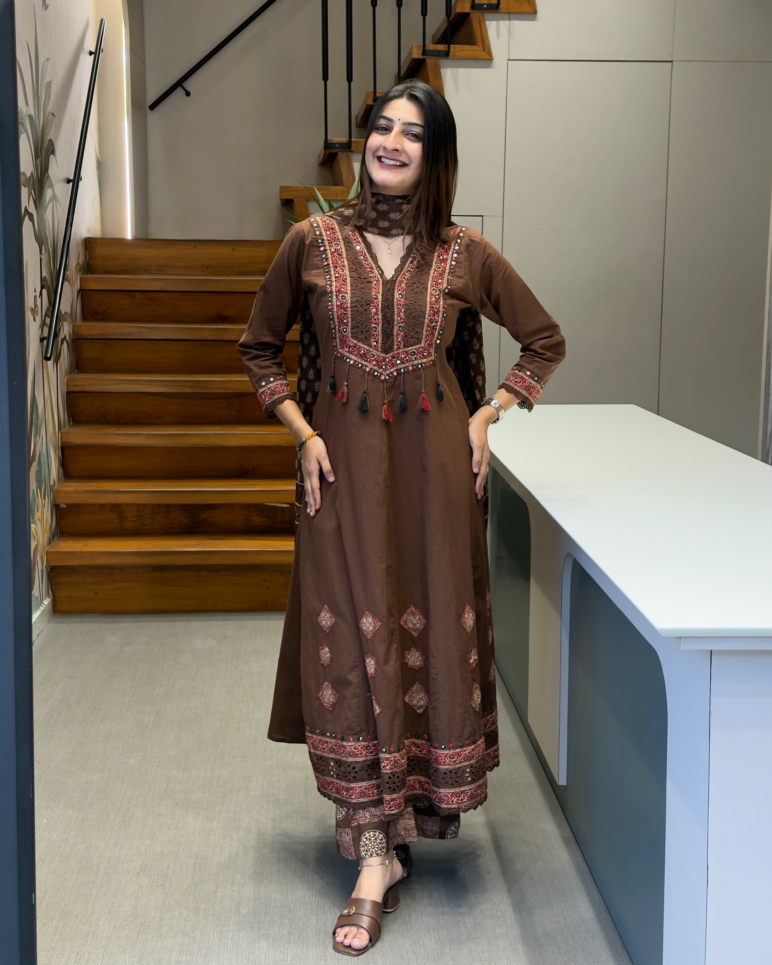 Brown