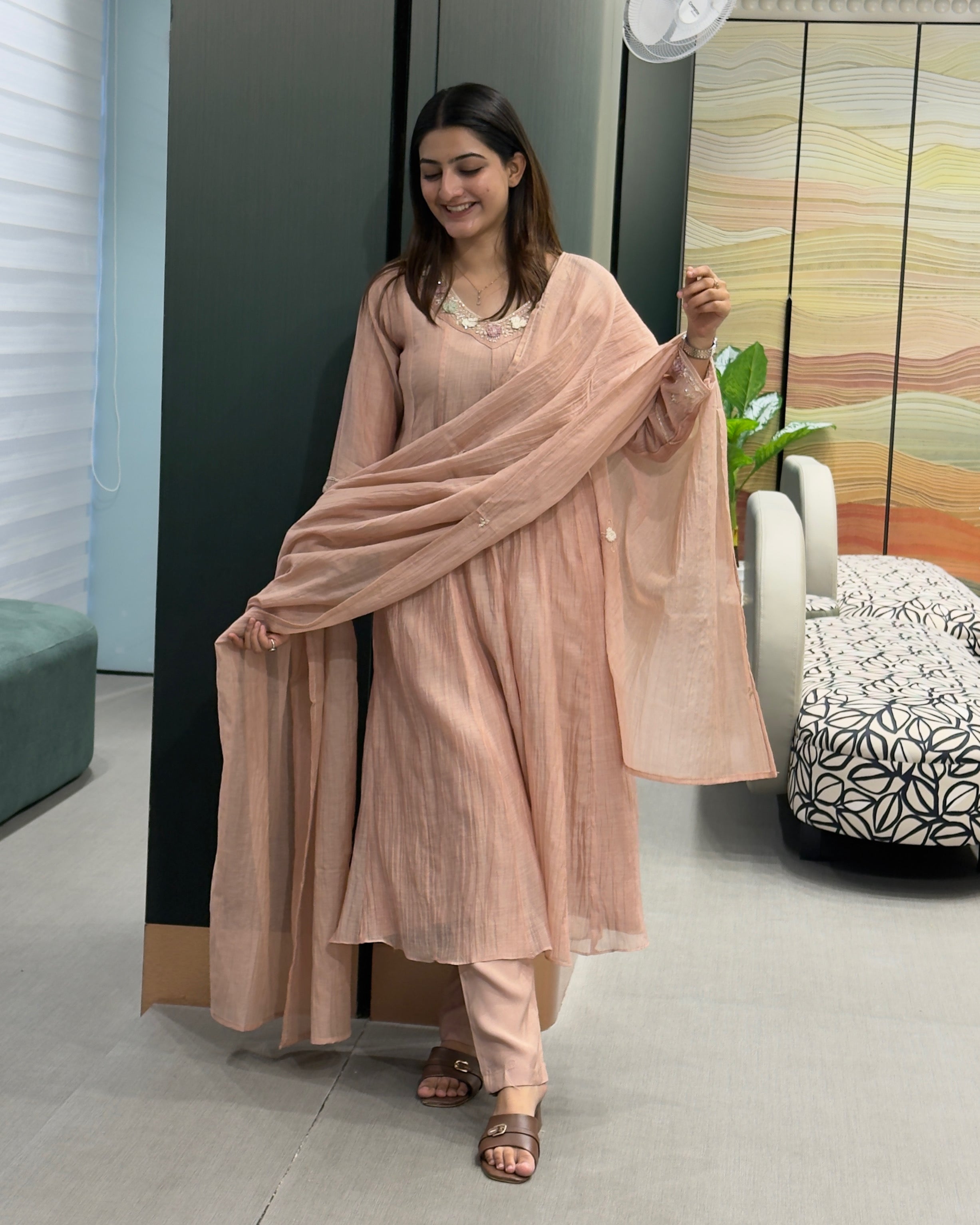 Elegant Harmony Embroidered Suit