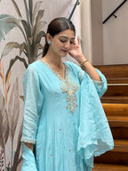 Pastel Aqua Blue