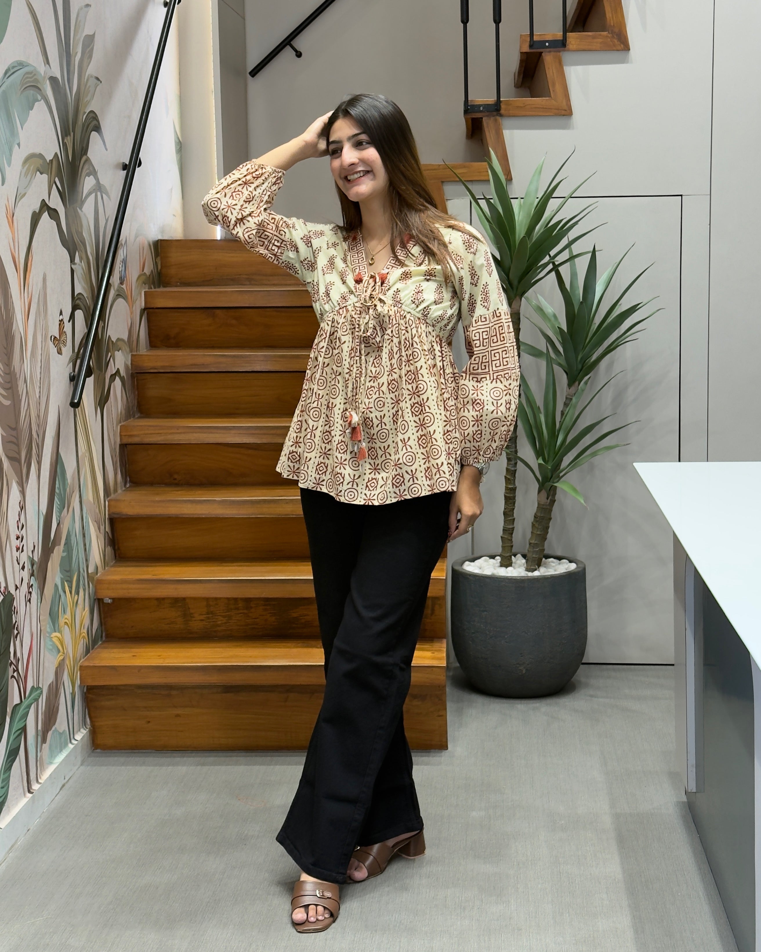 Boho Print Designer Tunic