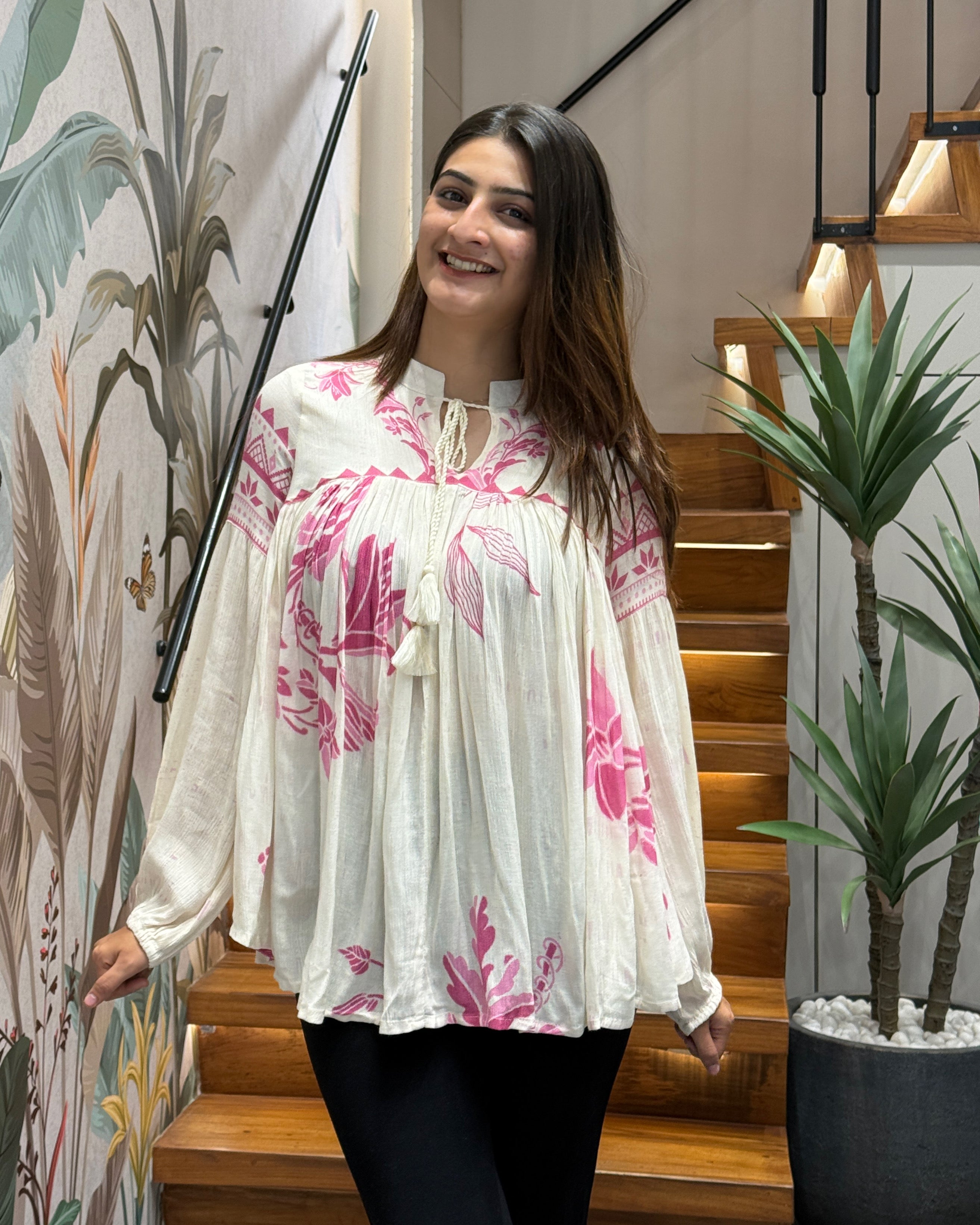 🌸 Blush Bloom Boho Tunic 🌸
