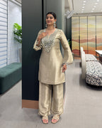 ✨ Mirror Majesty Festive Kurta Set ✨