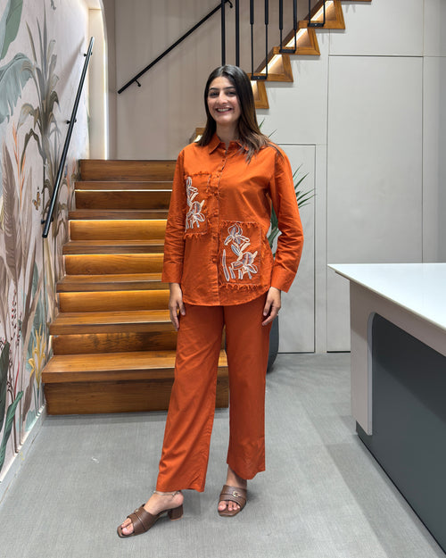 Burnt Sienna Artisan Co-Ord Set