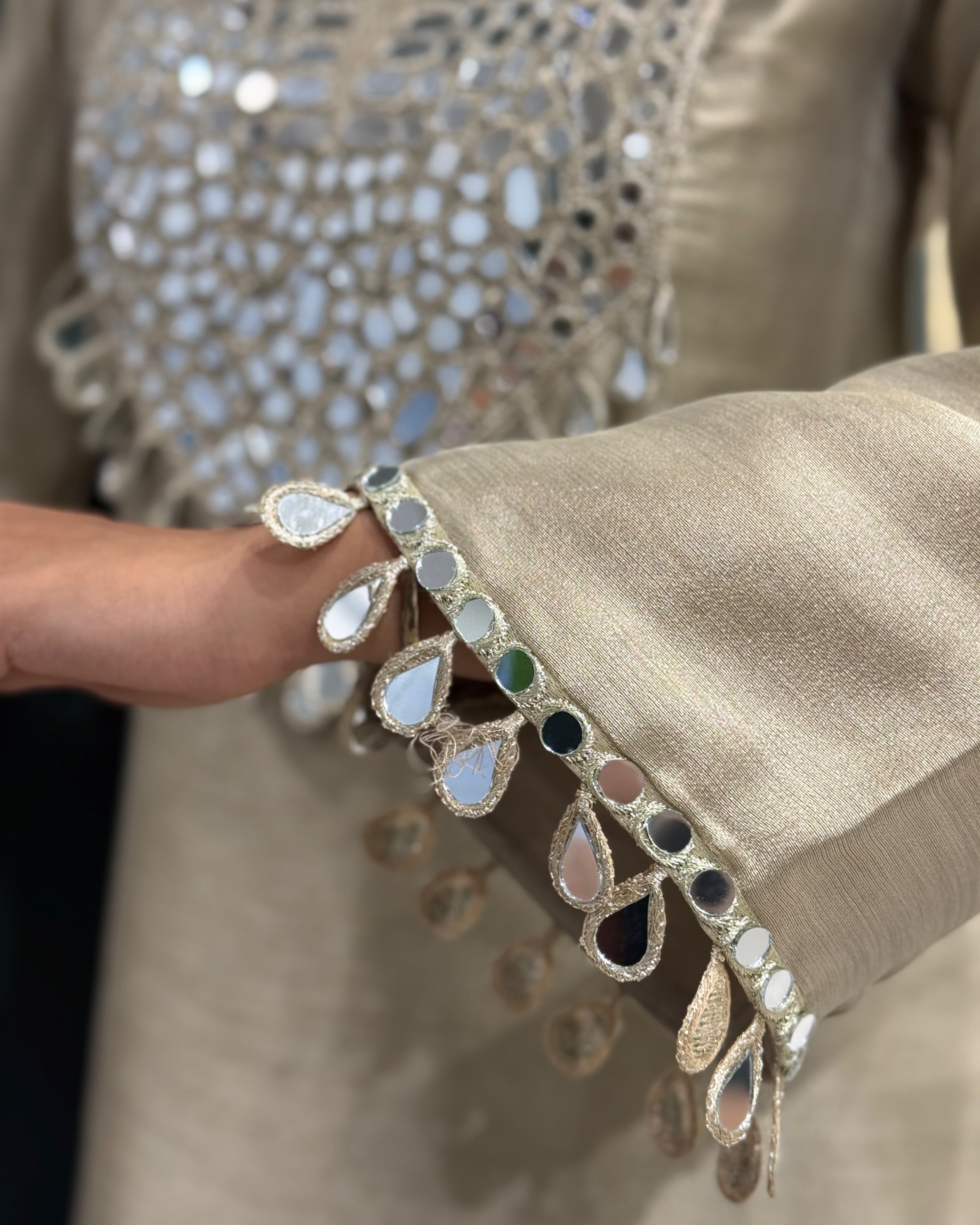 ✨ Mirror Majesty Festive Kurta Set ✨