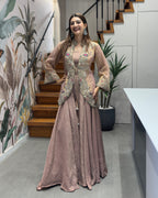 Designer Handwork Cape Style Palazzo Set