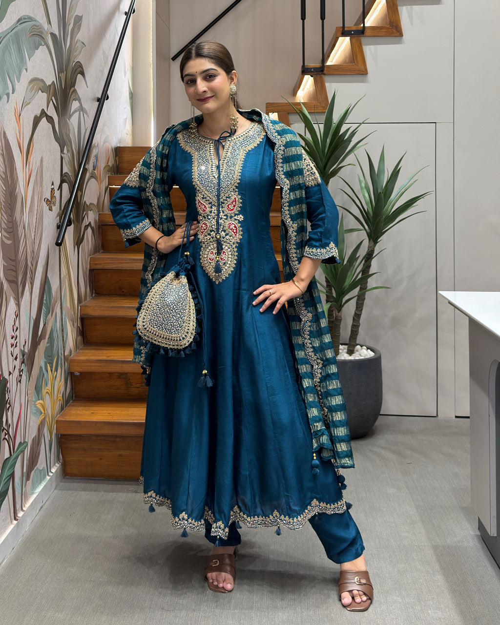 Peacock Blue