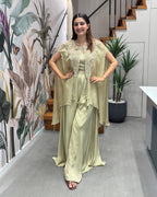 Ivory Luxe Handworked Indo-Western wear
