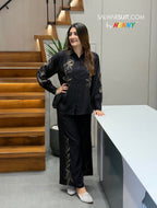 Luxury Embroidered & Handwork Co-Ord Set