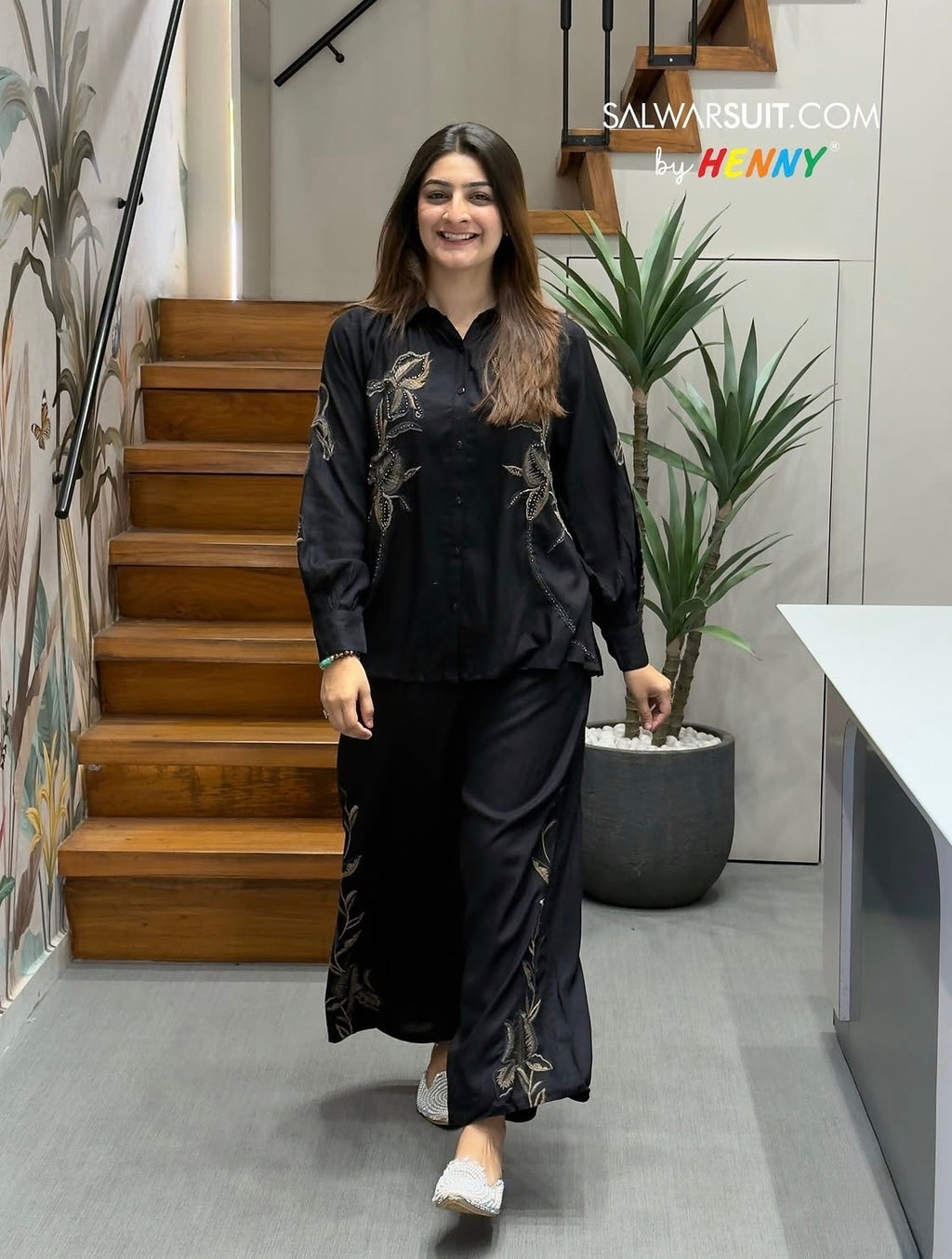 Luxury Embroidered & Handwork Co-Ord Set